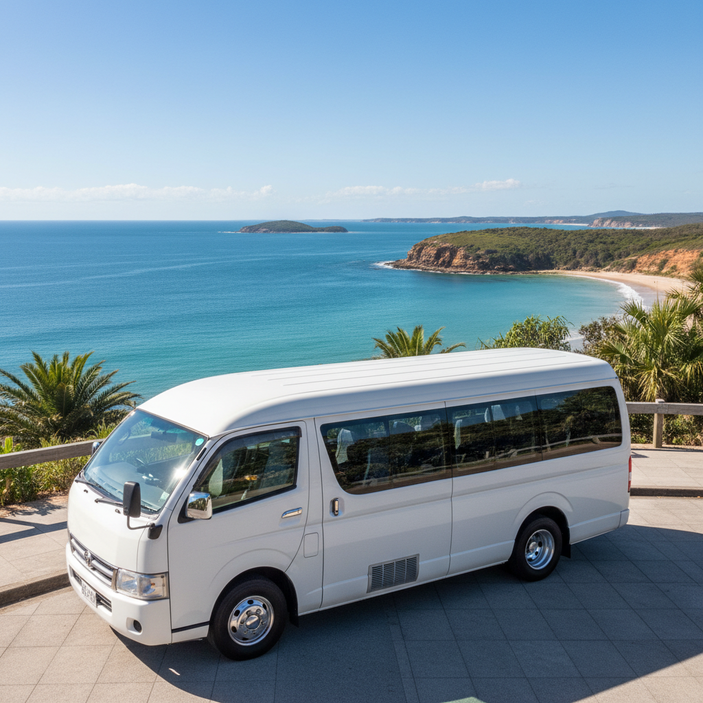 Minibus in Hervey Bay